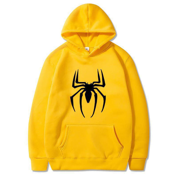 Spider Print Hoodies