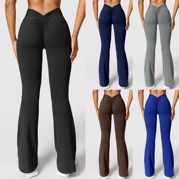 High Waist Flared Yoga Pants