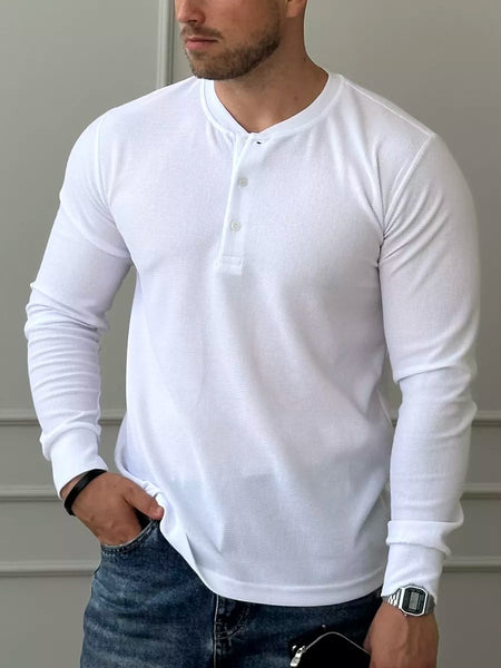 Solid Color Long Sleeve T-Shirts