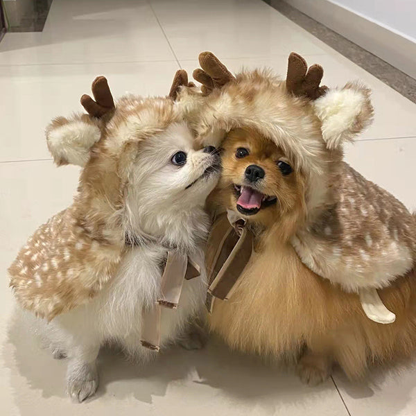 Reindeer Cloak for Pets