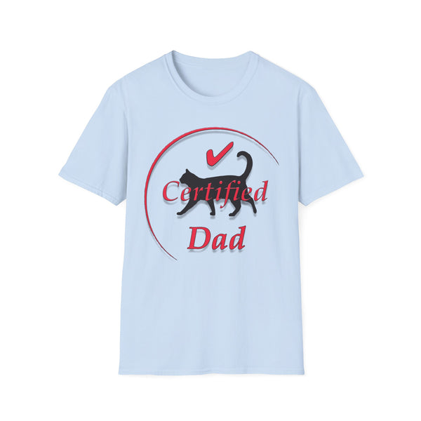 Certified Cat Dad T-Shirt