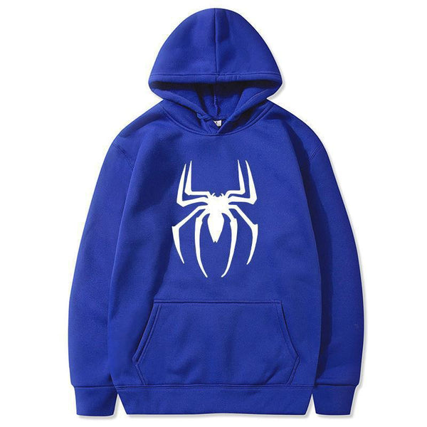 Spider Print Hoodies