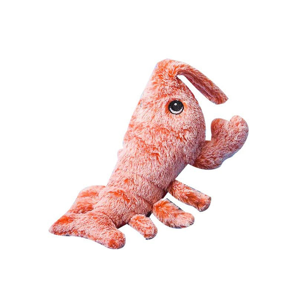 USB Rechargeable Jumping Shrimp Cat Toy