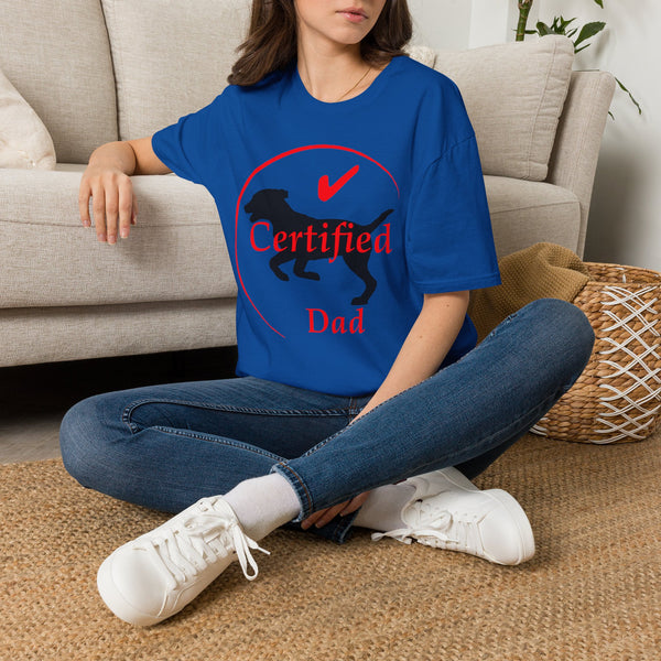 Certified Dog Dad T-Shirt