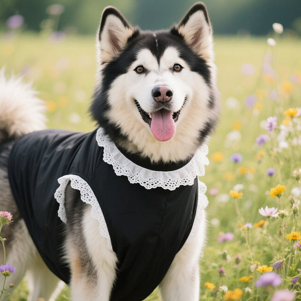Lace Sleeve Dog Dress