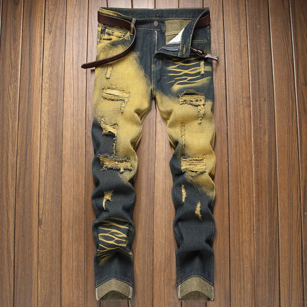 Ripped Distressed Skinny Jeans