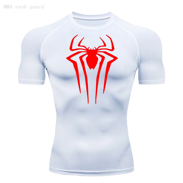 Spider Design Compression Shirts