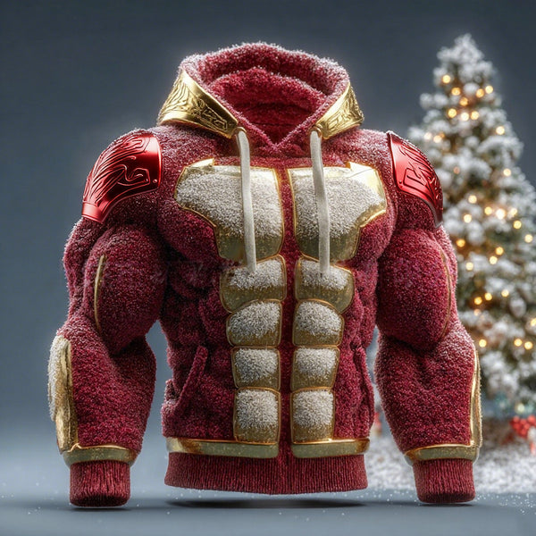 3D Digital Printed Long-Sleeve Hoodies