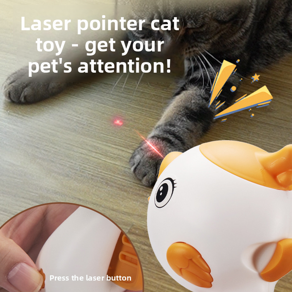 Laser Cat Toy with Food Dispenser