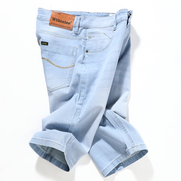 Mens denim shorts