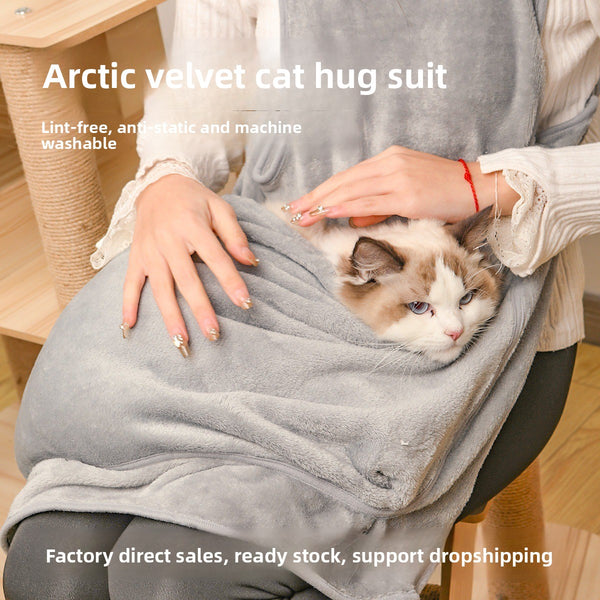 Soft Cat Grooming Apron