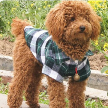 Stylish Plaid Pet Shirt