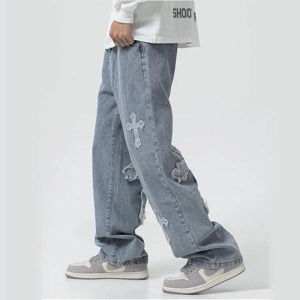Mens Denim Trousers