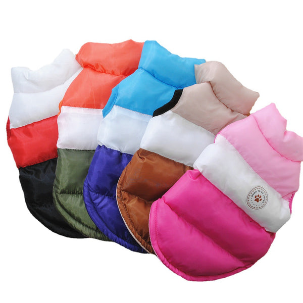 Multi-Color Cotton Dog Coats