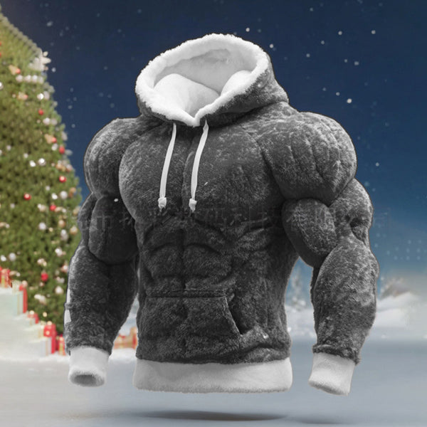 3D Digital Printed Long-Sleeve Hoodies