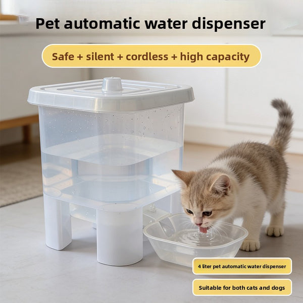 Automatic Pet Feeder & Water Fountain