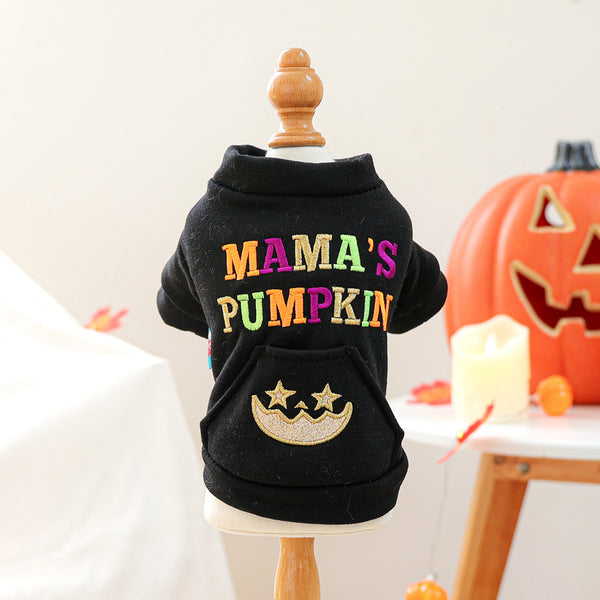 Halloween-Themed Cat Sweatshirt