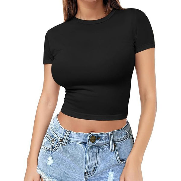 Body-Hugging Crop Top