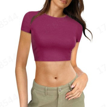 Body-Hugging Crop Top