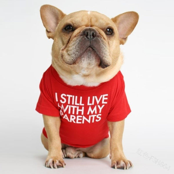 Round Neck Pet T-Shirts