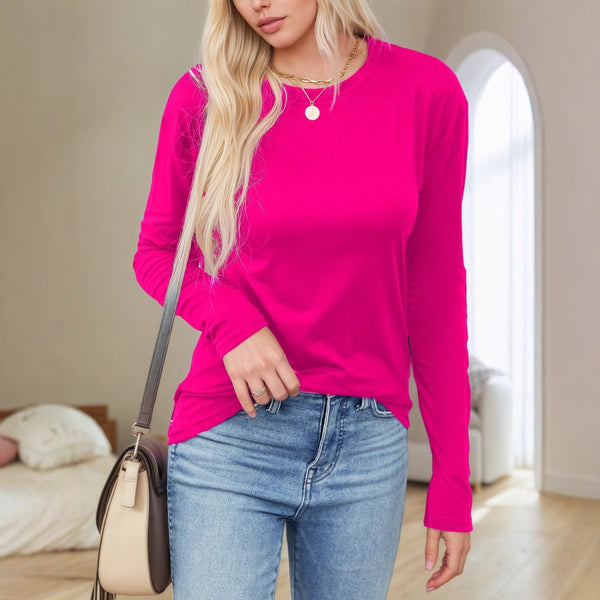 Long Sleeve Round Neck T-Shirts