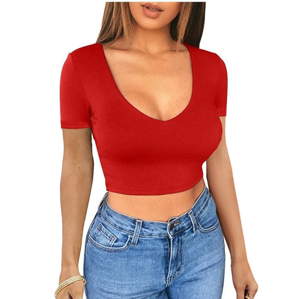 Square Collar and Cropped Shirts
