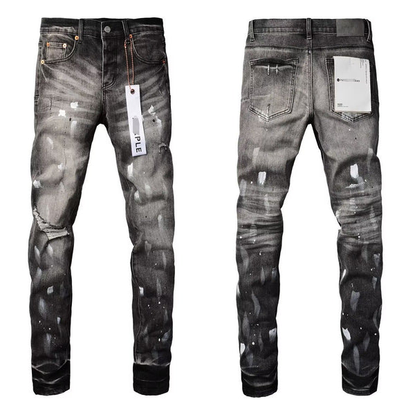 High Street ripped patch jeans