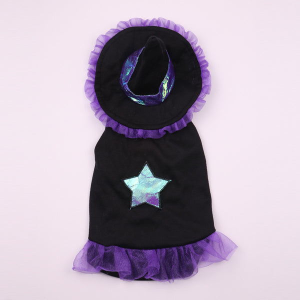 Witch Costume with Star Patch