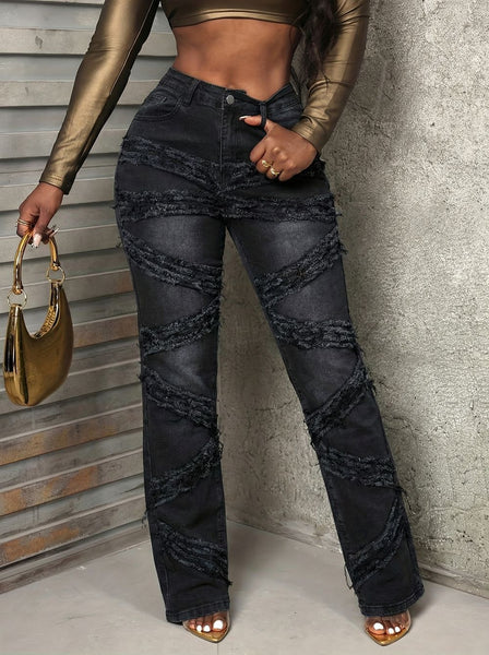 Viscose Fiber Denim Jeans