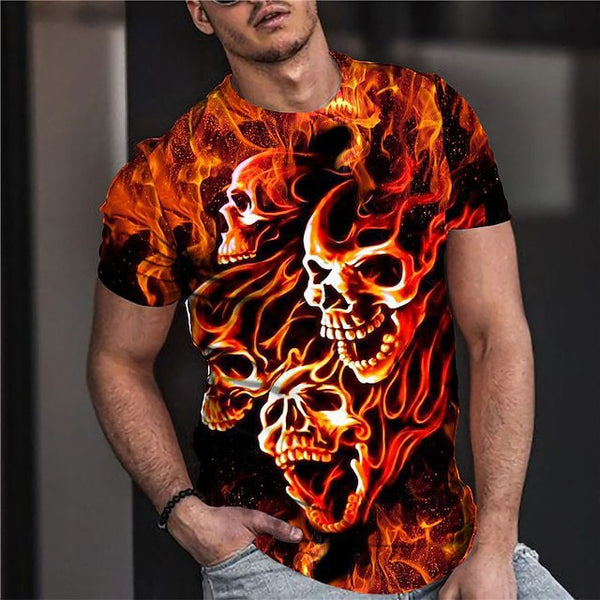 Trendy Round-Neck T-Shirt