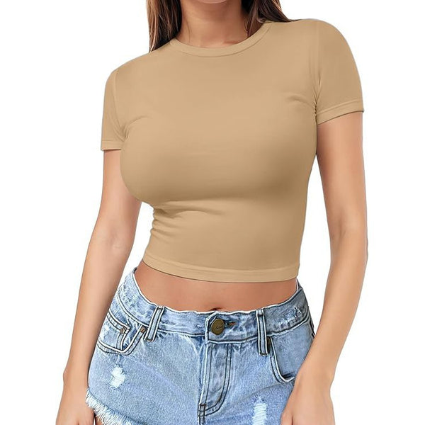 Body-Hugging Crop Top