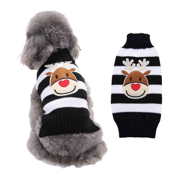Festive Holiday Knitted Pet Sweaters