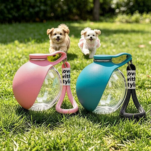 Dog outdoor water cup