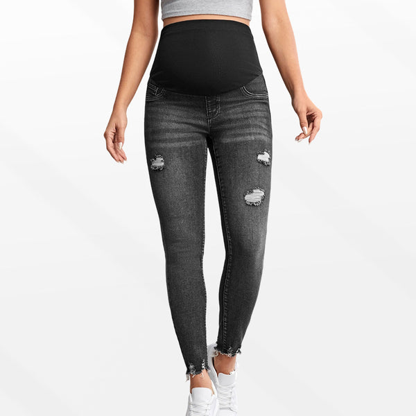 Breathable Stretchy Maternity Jeans