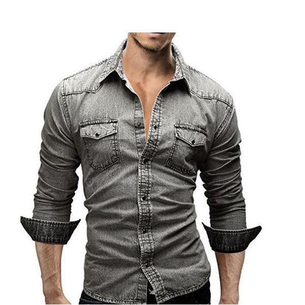 Long Sleeve Denim Shirts