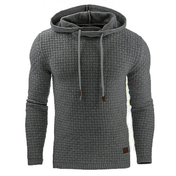 Jacquard Pattern Casual Hoodies