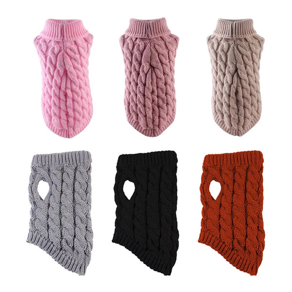 Knitted Dog Sweaters