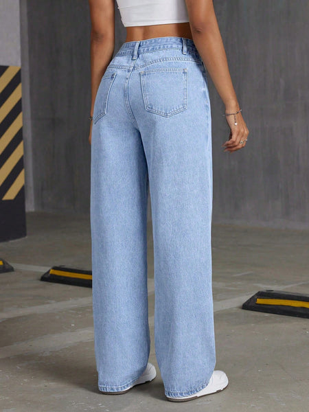 Butterfly Print Jeans
