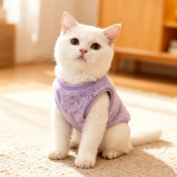 Warm and Anti-Shedding Cat Vest