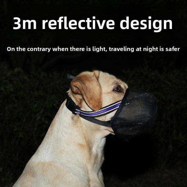 Mesh Anti-Barking Dog Muzzle