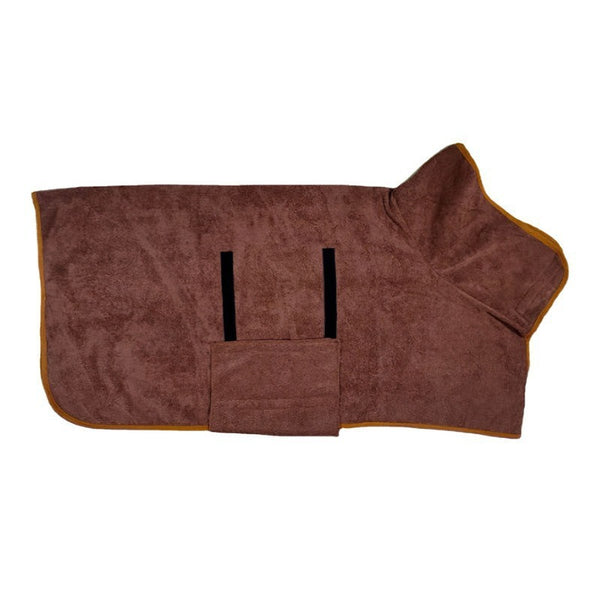 Quick-Dry Dog Bathrobe