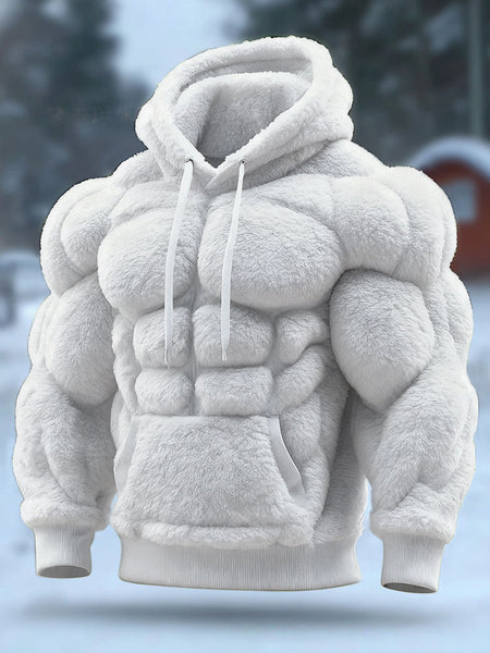 3D Digital Printed Long-Sleeve Hoodies