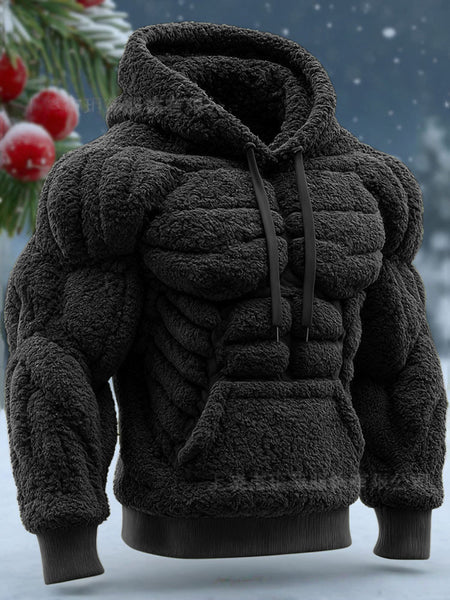 3D Digital Printed Long-Sleeve Hoodies