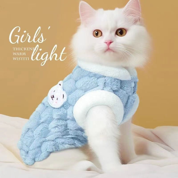 Soft and Cozy Cat Vest