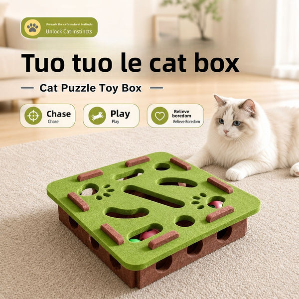 Cat Scratching Maze Toy