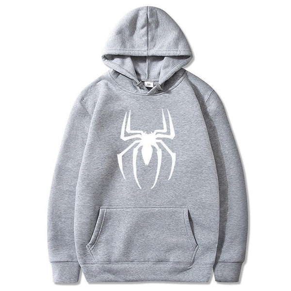 Spider Print Hoodies