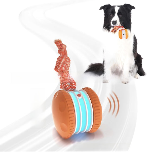 Bite Resistant Dog Toy Ball with Rope