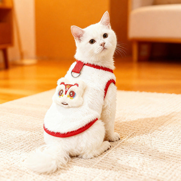 Warm and Anti-Shedding Cat Vest