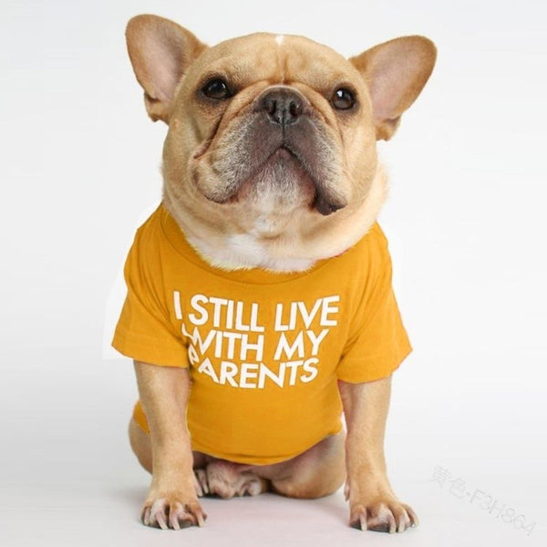 Round Neck Pet T-Shirts
