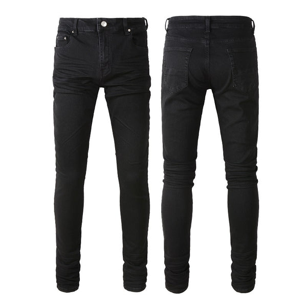 High Street ripped patch jeans